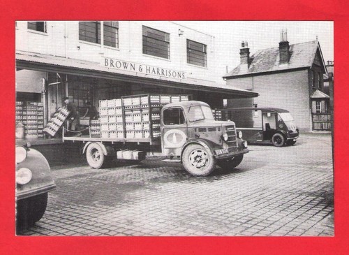 Motor cards postcard bedford - cards,