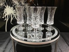 5 x Royal Brierley Cut Crystal