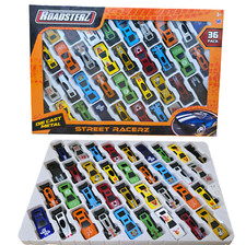 36 pcs Toy Cars Set Die Cast Metal Mini F1 Sports Racing Vehicles Kids Xmas Gift