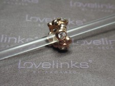 ** Genuine Lovelinks GOLDEN DEW DROPS ROSE GOLD Charm RRP £35 **