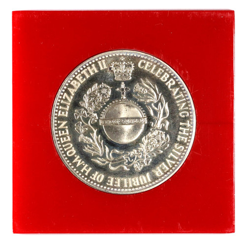 1952 1977 silver jubilee - silver,