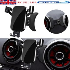Car Air Vent Outlet Mount Gravity Phone Holder Clamp Bracket For Audi A3 S3