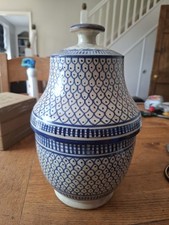 Antique Morroccan Pot With Makers Mark