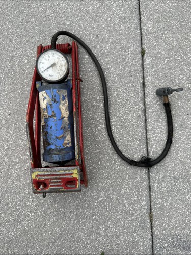 Vintage foot pump - vintage,