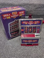 Mega Million Slot Machine By Paladone , One Armed Bandit And Money Box