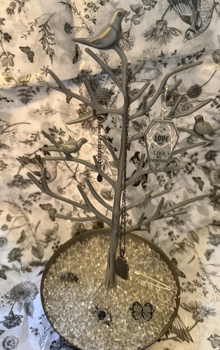 Metal jewellery display tree - jewellery, &