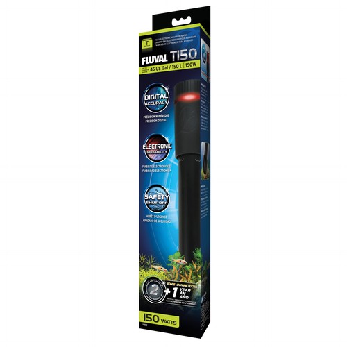 Fluval 150w aquarium - t, heater