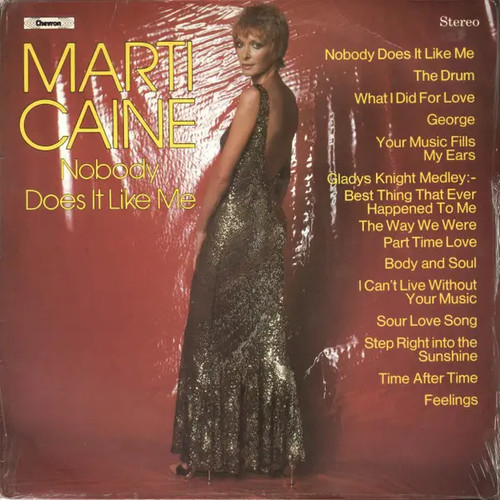 Marti caine nobody does - marti,