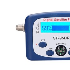 、SF‑95DR Portable LED Digital TV Satellite Signal Finder Equipment With Comp