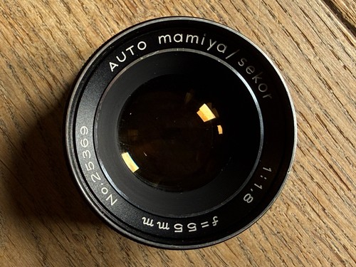 Mamiya sekor auto 55mm - sekor, f1.8