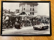 Framed Stirling Moss and Denis