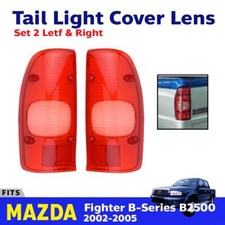 Tail Light Lamp Cover Lens L+R