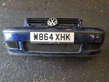 Volkswagen Polo 6N2 1999-2003 Front Bumper Blue Lb5n