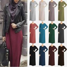 Womens plain abaya maxi - plain,