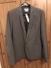 Dexter Wong Men’s Vintage Avant Garde Grey Jacket Blazer Size L Unused with Tags