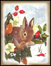 Greeting Card - Rabbit -