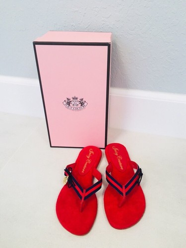Juicy couture red suede gold - couture,