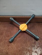 4 Arm Vehicle Wheel Brace (17mm, 19mm, 21mm and 23mm Spanner Breakers Bar Socket