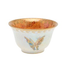 A WEDGWOOD ORDINARY LUSTRE BOWL - BUTTERFLIES
