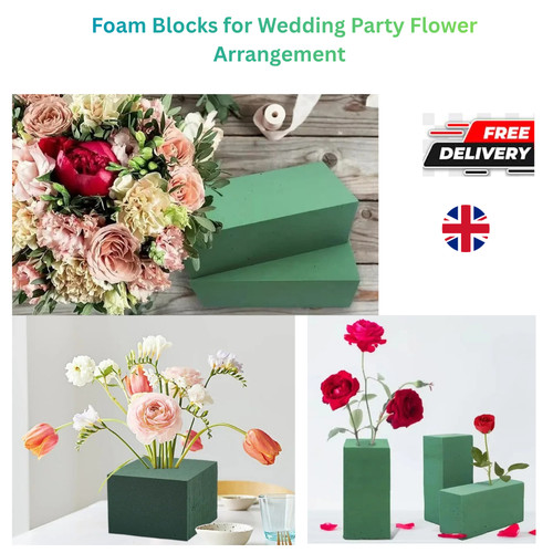 Premium wet florist foam - 6x,