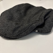 Ben Sherman Ivy Flat Cap Grey: One Size 