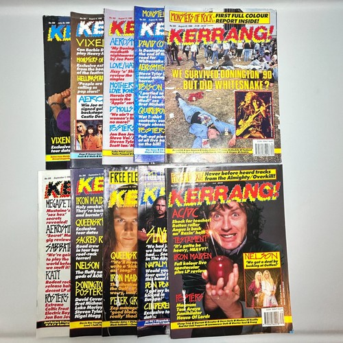 Vintage kerrang magazine - kerrang!,