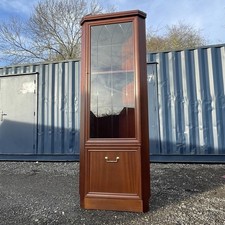 Vintage G-PLAN Corner Unit, Tall Cabinet With Glass Door, Shelving & Cupboard
