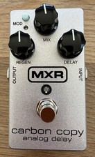 Dunlop MXR Carbon Copy  - 20th Anniversary - Silver
