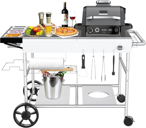 Grill cart stand - cart, for