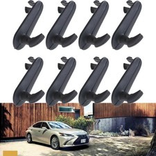 Car Mat Clips Black Fixings