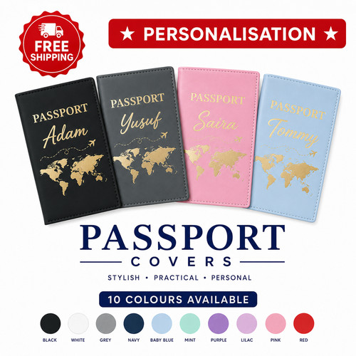 Personalised passport cover - passport,