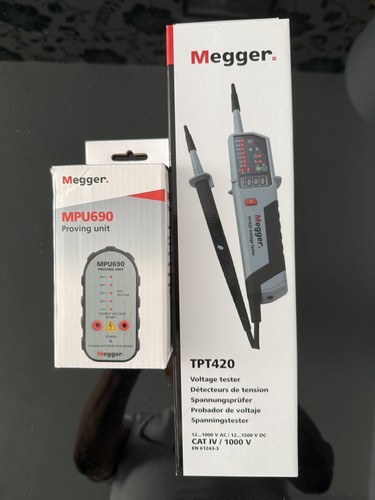 Megger tpt420 voltage - megger,