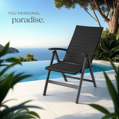 Tectake garden grey chair - tectake,