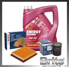 NISSAN MICRA 1.0 1.2 & 1.4 MK3 2002-08 BOSCH SERVICE KIT - OIL AIR FILTER 5L OIL