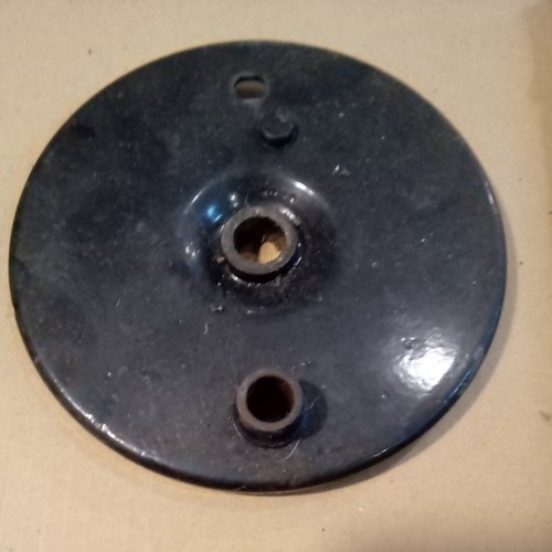 Bsa front brake plate - front,