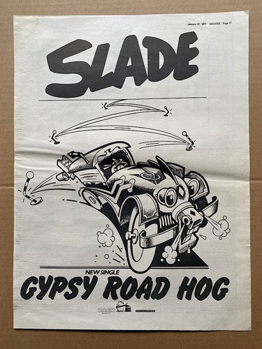 Slade gypsy road - slade, poster