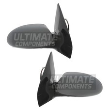 Ford Focus Mk1 1998-2005 Electric Wing Door Mirrors With Primed Cover 1 Pair
