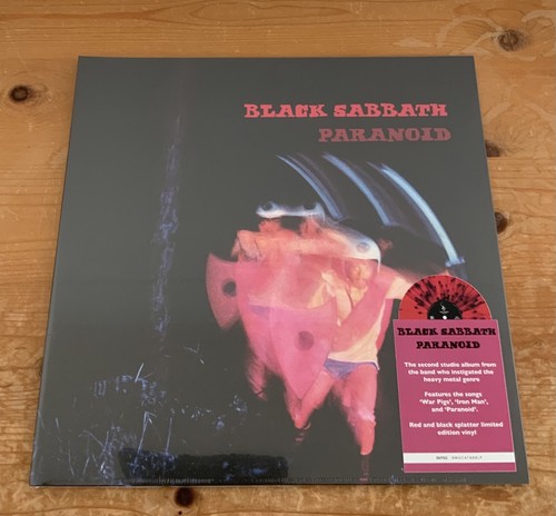 Black sabbath paranoid - black,
