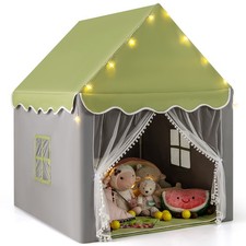 COSTWAY Kids Playhouse Tent w/