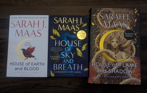 New crescent city trilogy - new,