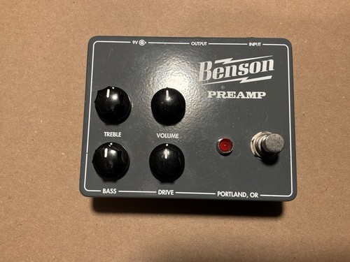 Benson preamp overdrive - benson,