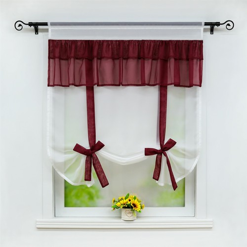 Roman blind net curtains - blind,