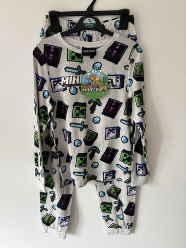 Boys minecraft pyjamas 10 - tu,