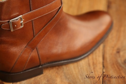 Barker brown leather jodhpur - barker,