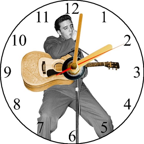 Elvis presley clock 50 s - -, 50's
