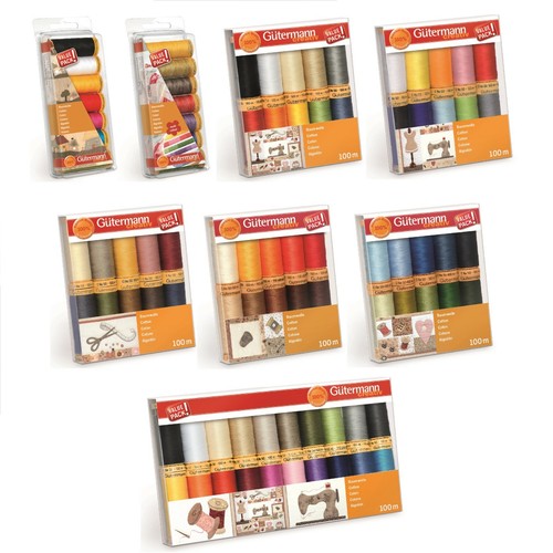 Gutermann cotton thread - set,