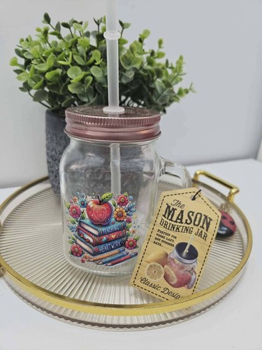 Mason drinking jar glass - drinking, mug