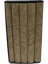 Lost Cities Of The Ancient World Folio Society Boxed Set T2540 HW8