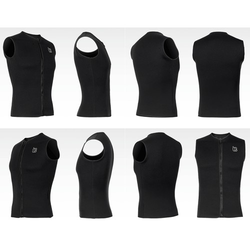 Men 3mm wetsuit - wetsuit, vest