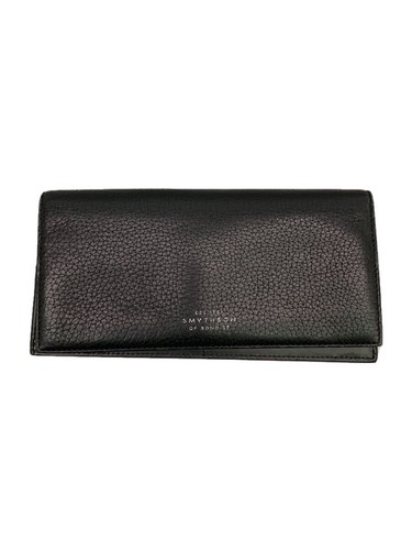 Smythson leather long wallet - leather,
